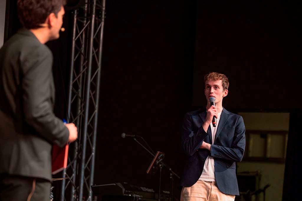 Jakob Frederik Lykke, stifter af softwaren Cliarly, deltager i Ordblindeløftet 2025.